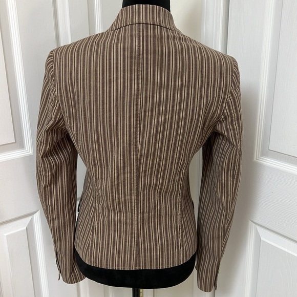 D&G by Dolce & Gabbana striped blazer with paisley lining - Picture 6 of 12